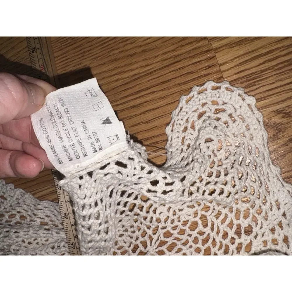 Unbranded vintage ecru